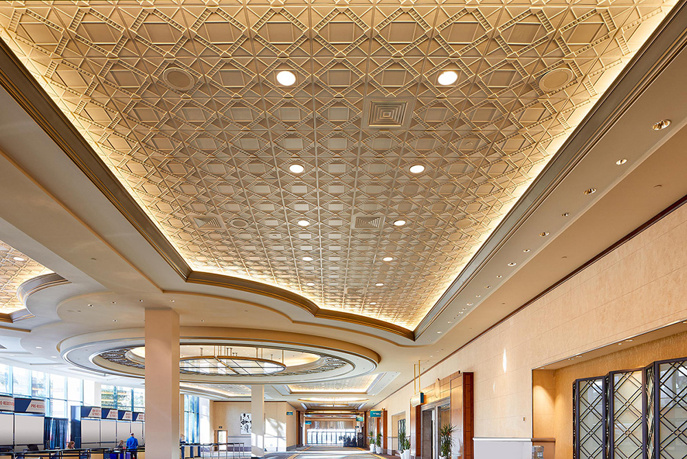 Outstanding artisan plaster ceiling tiles from Above View