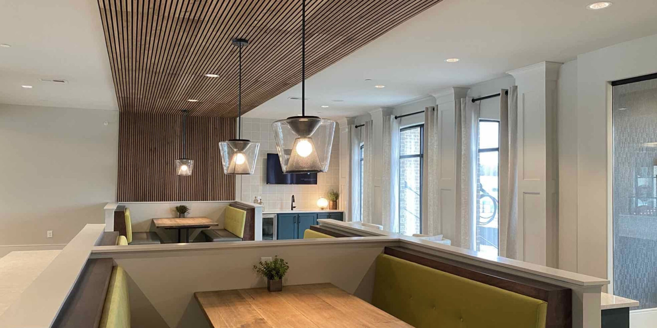 The beauty of real wood with exceptional sound absorption properties