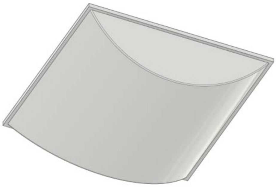 Barrel Diffuser Ceiling Tile TL-0132 (2’ x 2’)