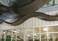 Rockfon® CurvGrid™ - One-directional Curved Ceiling System