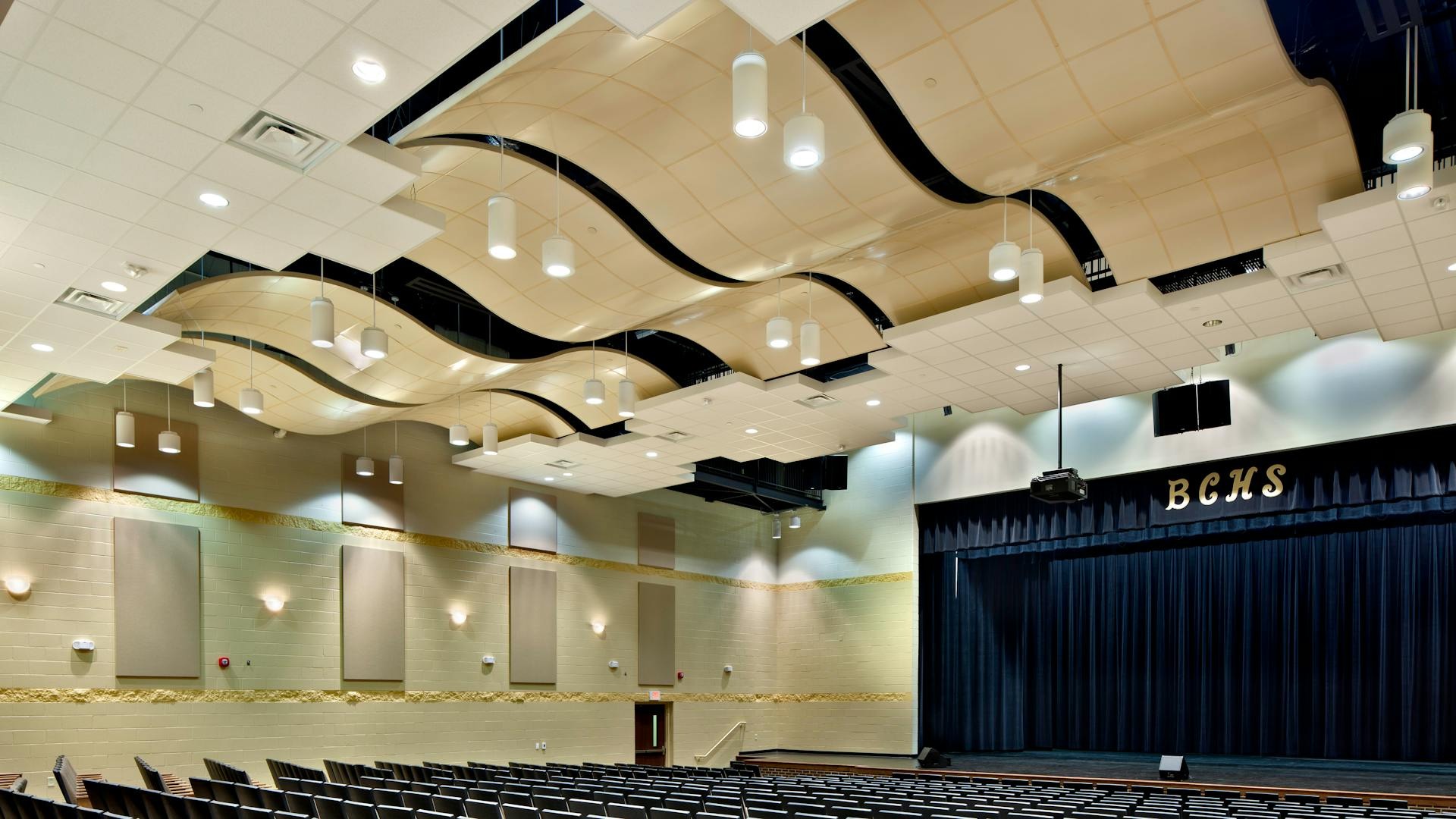 Rockfon® CurvGrid™ - Two-directional Curved Ceiling System