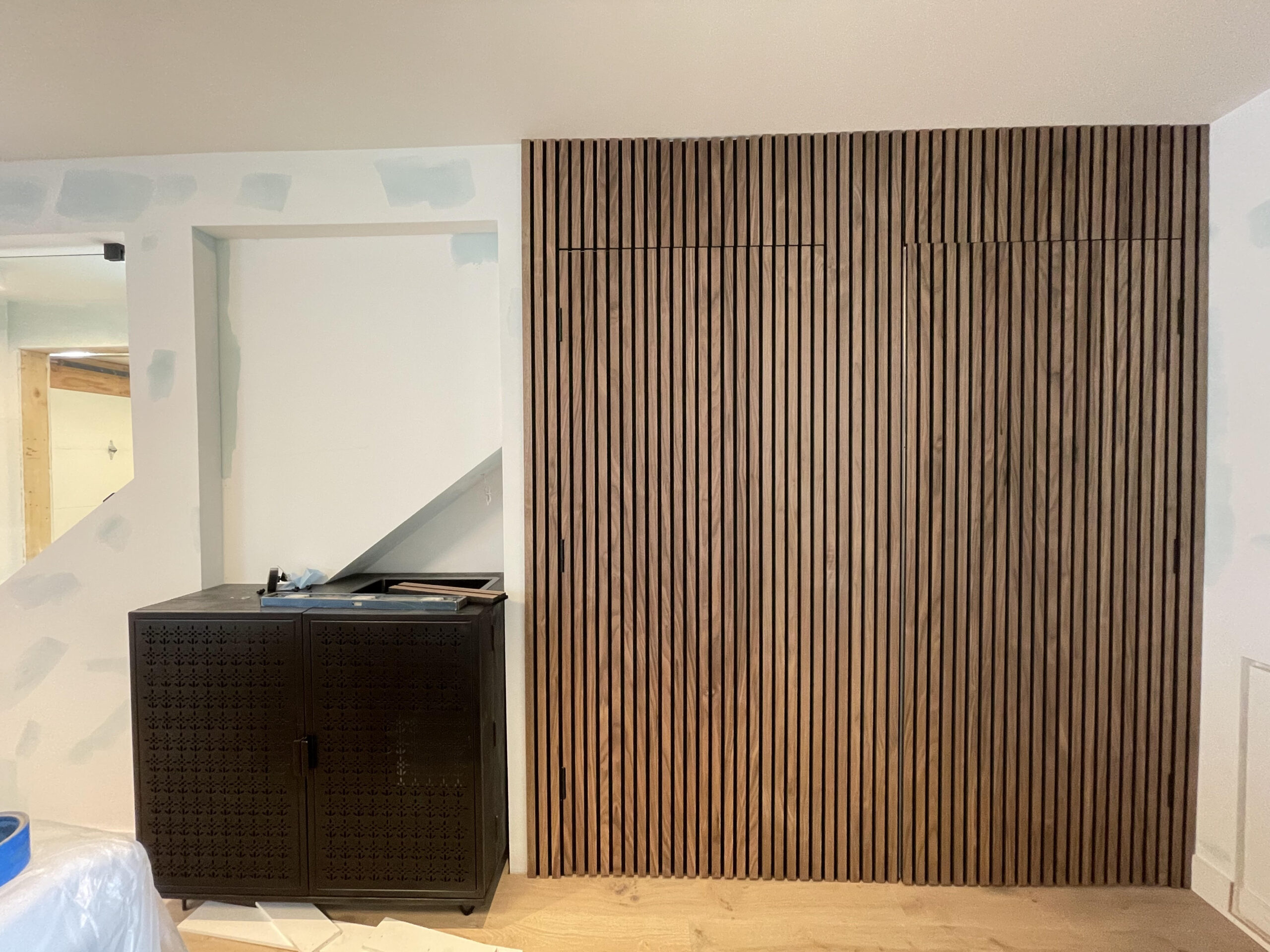 Schmitt & Co - Acoustical Art Concepts - walnut acoustic wall panels