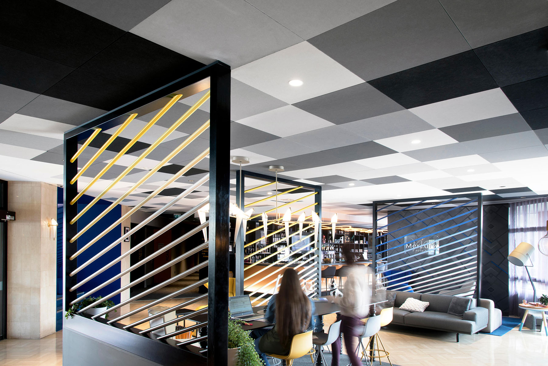 Schmitt&Co - Rockfon Color-All Colored Acoustic Ceiling Tiles