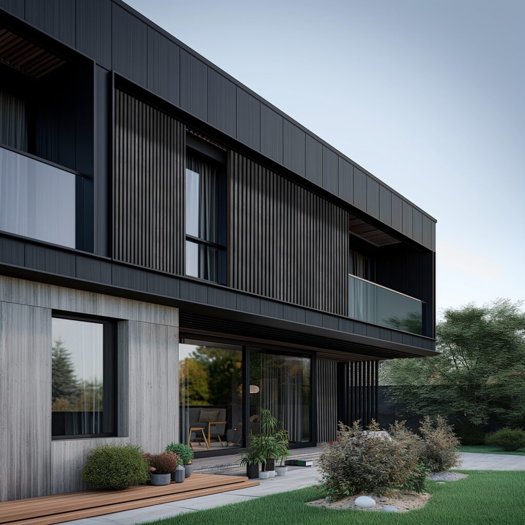 AluWood: scandinavian-inspired outdoor slat panels built to last