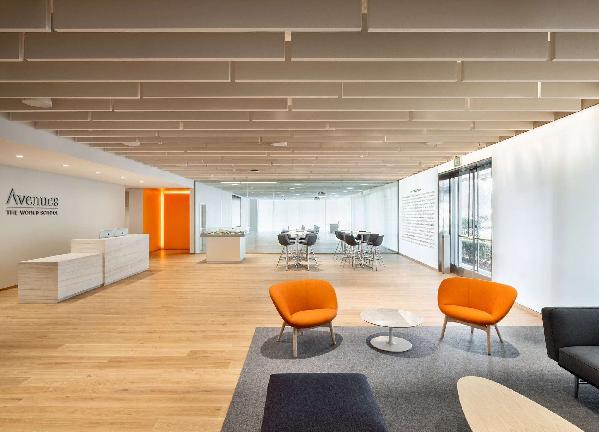 Schmitt&Co - LAMVIN - acoustic ceiling baffles