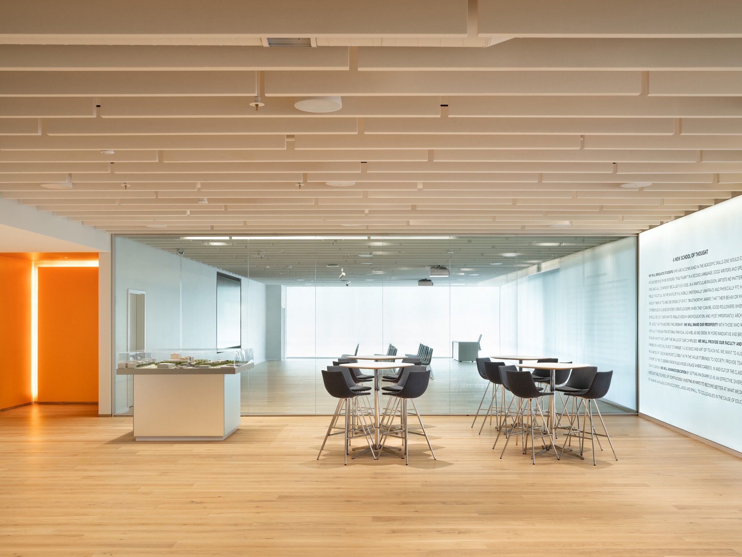 Schmitt&Co - LAMVIN - acoustic ceiling baffles