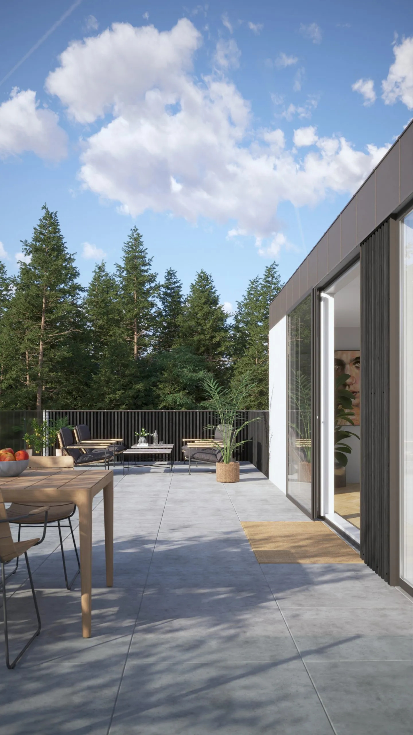 Schmitt&co - AluWood - exterior wood slat wall panels