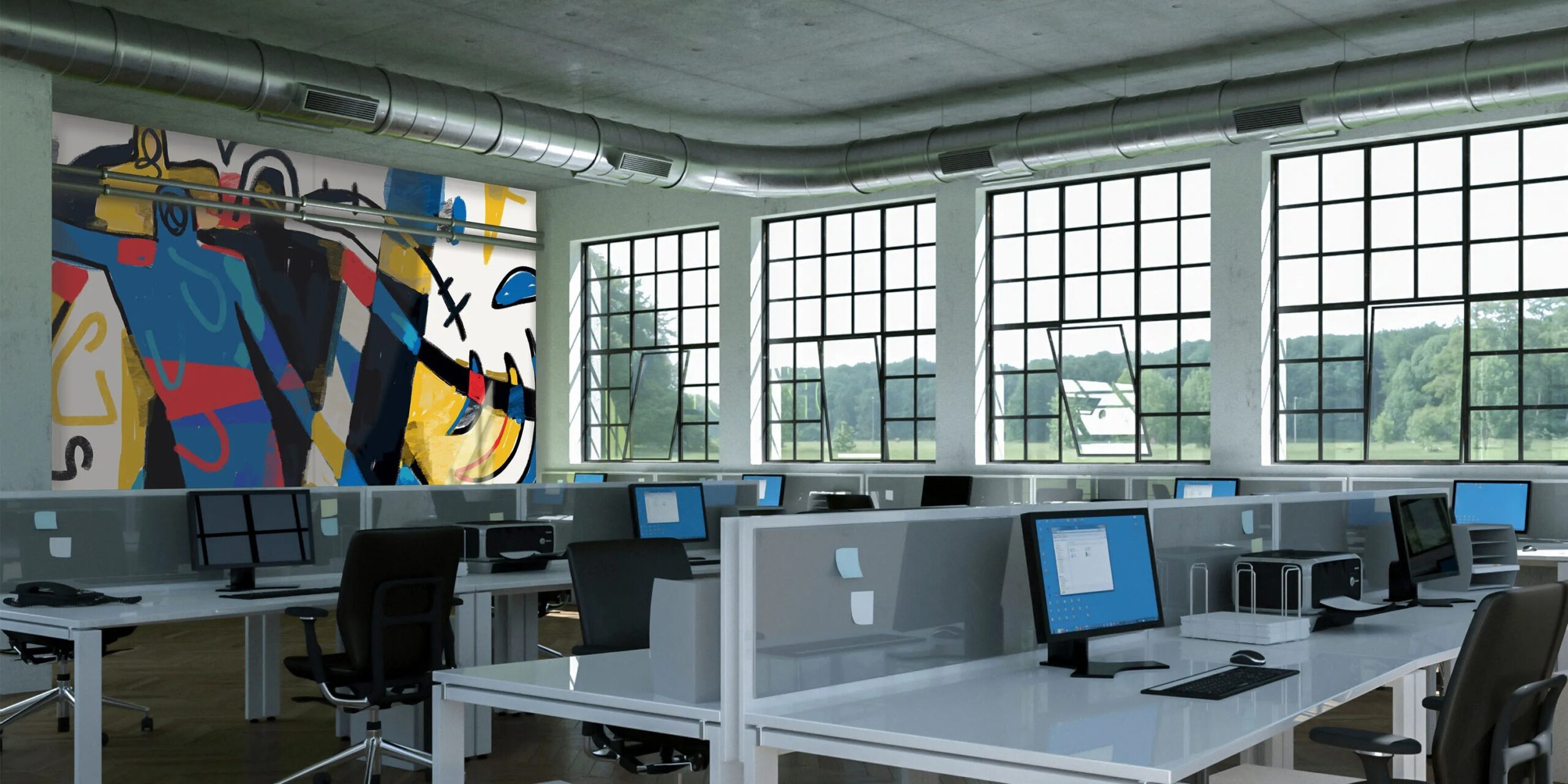 CGSchmitt - LAMVIN custom printed acoustic wall panels