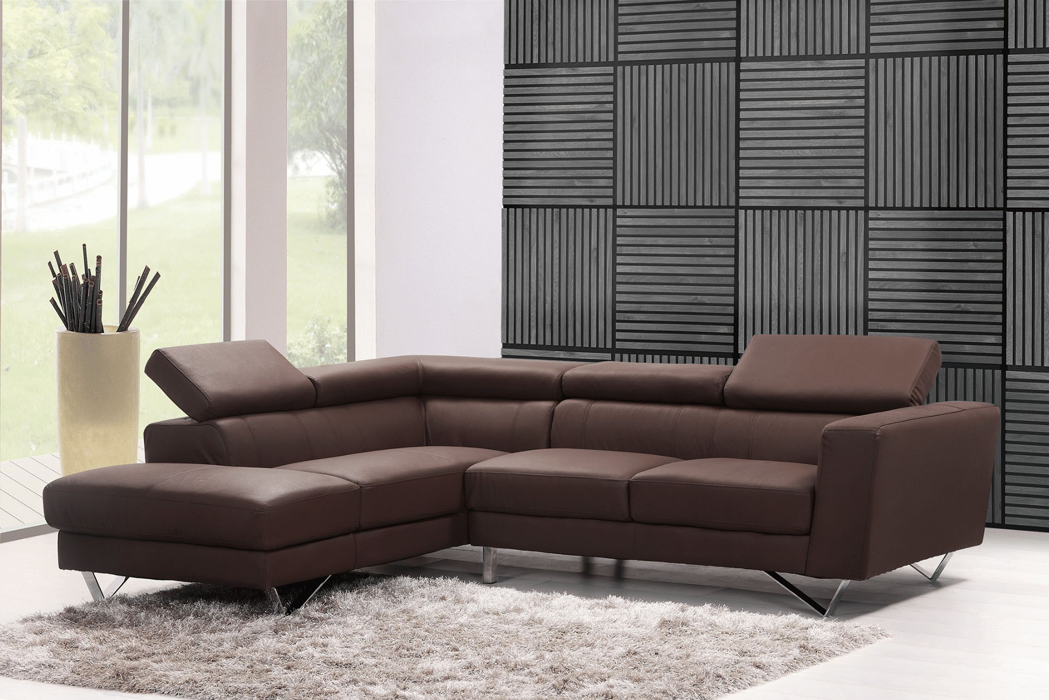 Modern design meets performance with acoustic wood tiles for walls and ceilings