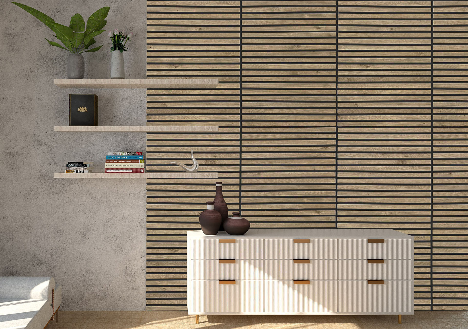 Schmitt&Co - Akutile Acoustic wood tiles for walls and ceilings