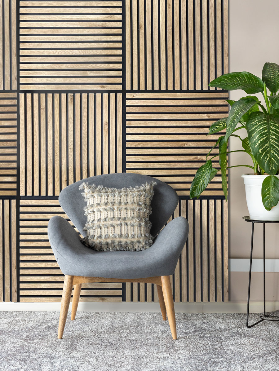 Schmitt&Co - Akutile Acoustic wood tiles for walls and ceilings