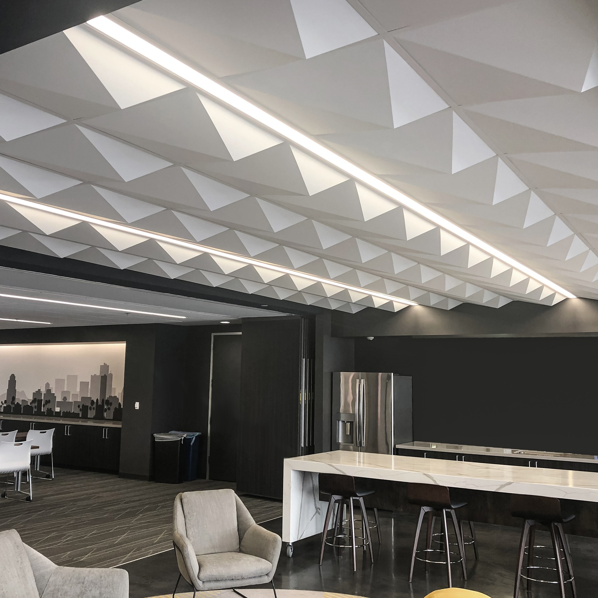 SchmittCo - Above View Acoustic plaster ceiling tiles SchmittCo - Above View Acoustic plaster ceiling tiles