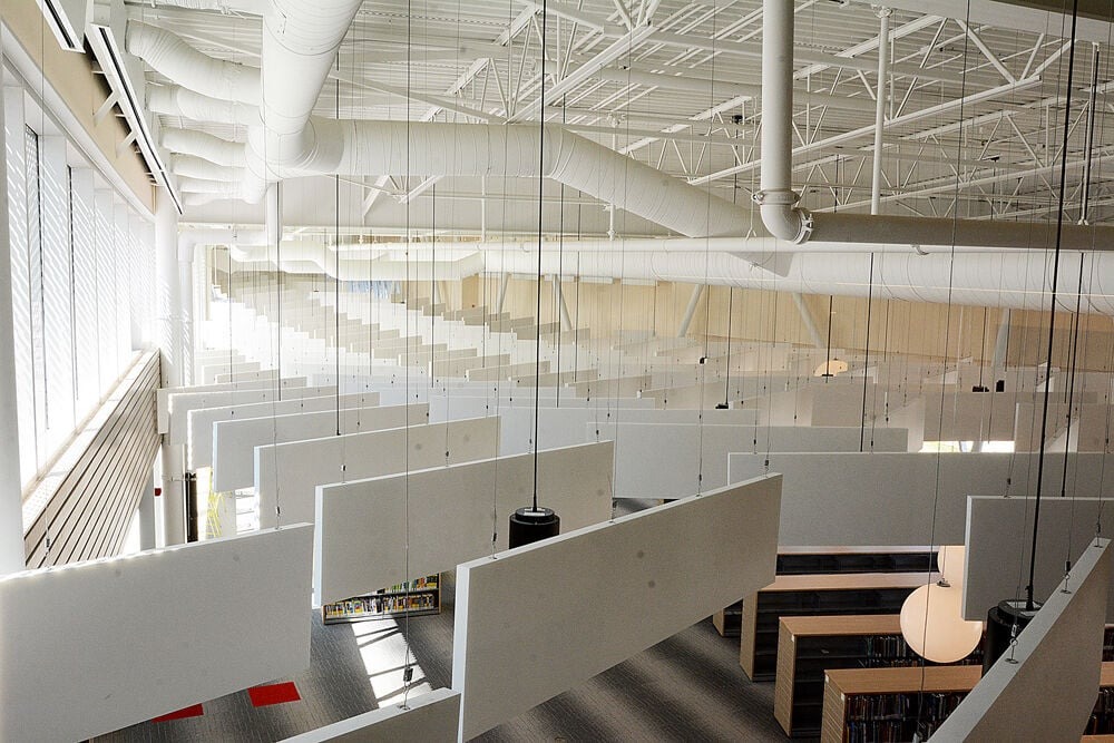 SchmittCo - pinta acoustic noise control ceiling baffles