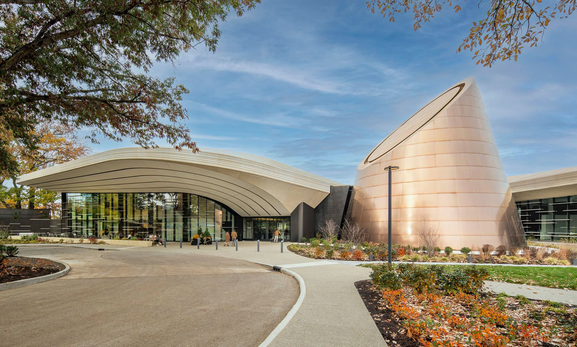 Schmitt & Co - Formglas Cleveland Museum of Natural History 2 Schmitt & Co - Formglas custom architectural panels Cleveland Museum of Natural History