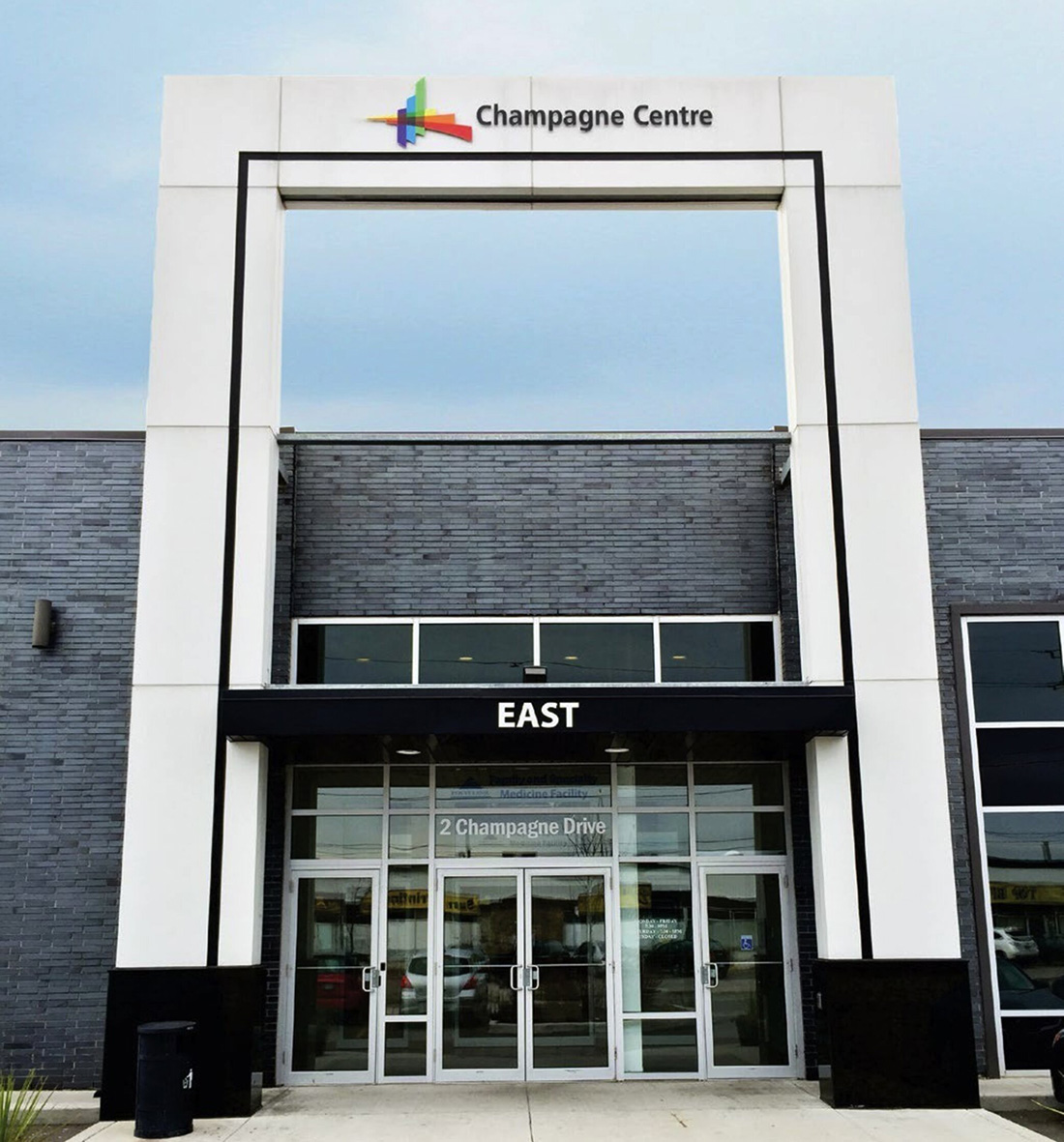 SchmittCo - Formglas FRP - ENTRANCE FACADE - CHAMPAGNE CENTER, TORONTO